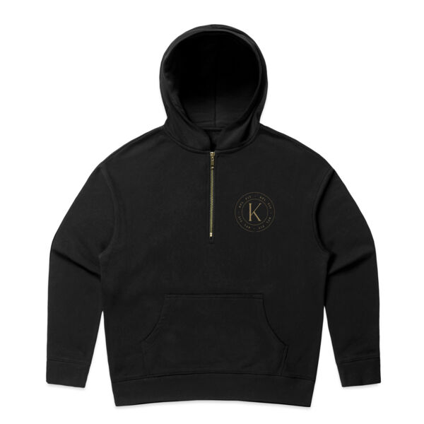 KFL  - WOMENS RELAX HALF ZIP HOOD Thumbnail